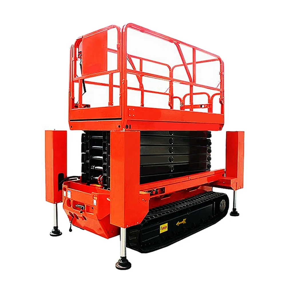 Crawler Self-propelled Scissor Lift Off Road Small Scissor Lift Platform