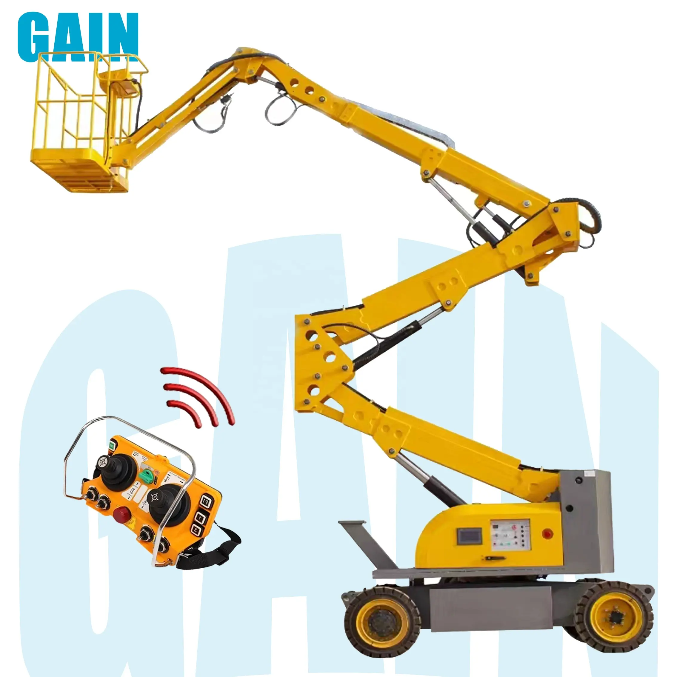 Hot Selling 200kg Capacity Self-propelled Hydraulic Articulated Arm Lift