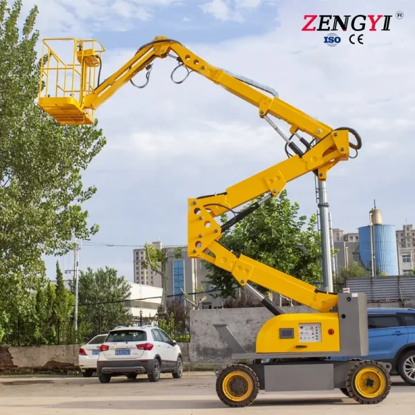 Hot Selling 200kg Capacity Self-propelled Hydraulic Articulated Arm Lift - Image 2